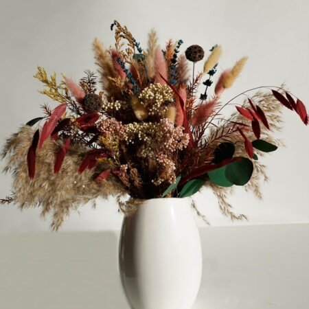 Natural Dried Cattail Bouquet