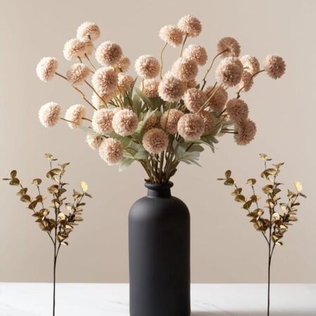 Beige Artificial Flowers
