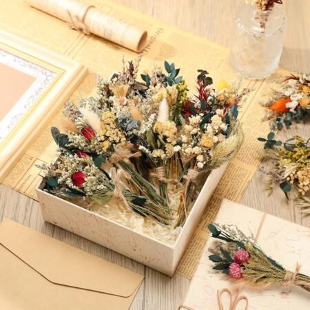 Mini Wedding Handmade Dried Flower Decorations